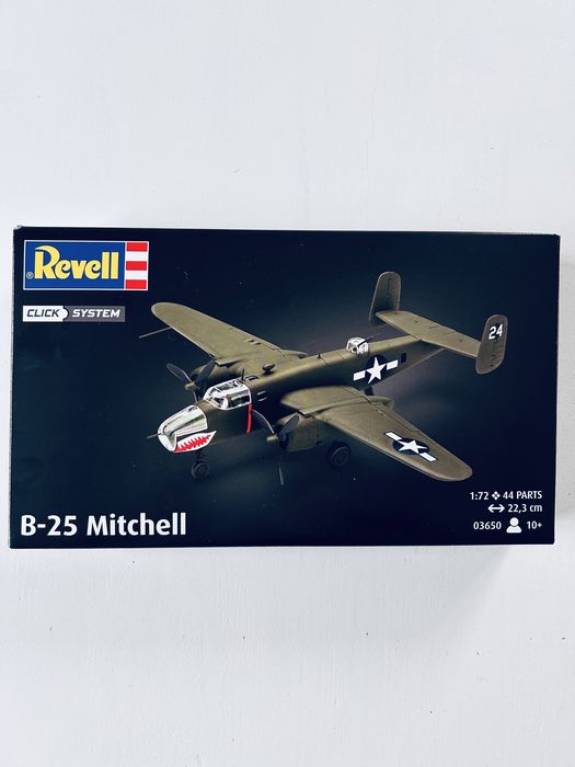 Samolot B-25 Mitchell Click System model Revell 03650