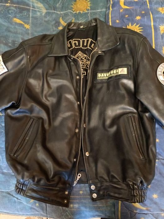 Шкіряна куртка DAVOUCCI