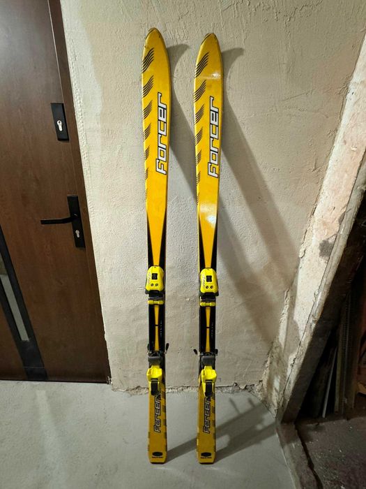 100 zł !!! Narty Forcer Mega Carve 160 cm. STAN BARDZO DOBRY
