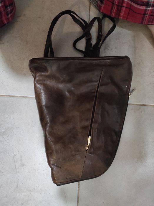 Мини рюкзак кожа, сумочка розовая кожа маленькая кожзам