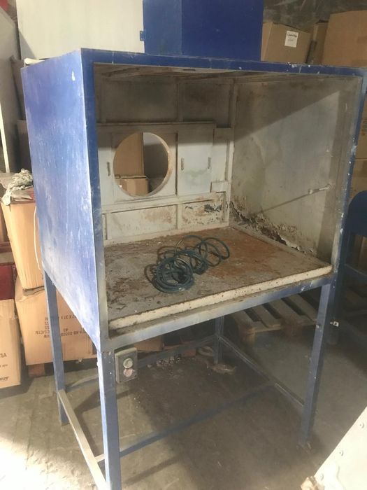 камера напилення для роботи з фарбопультом