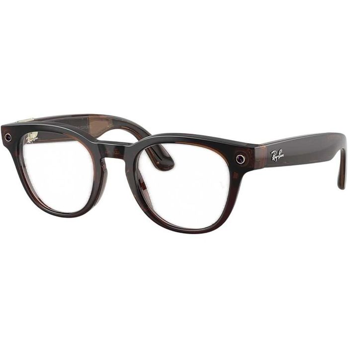 Смарт-окуляри Ray-Ban Meta Scriber Optics Gen 2 Shiny Transparent Umber Frame / Demo Lens (RW7002 8532 49-22)