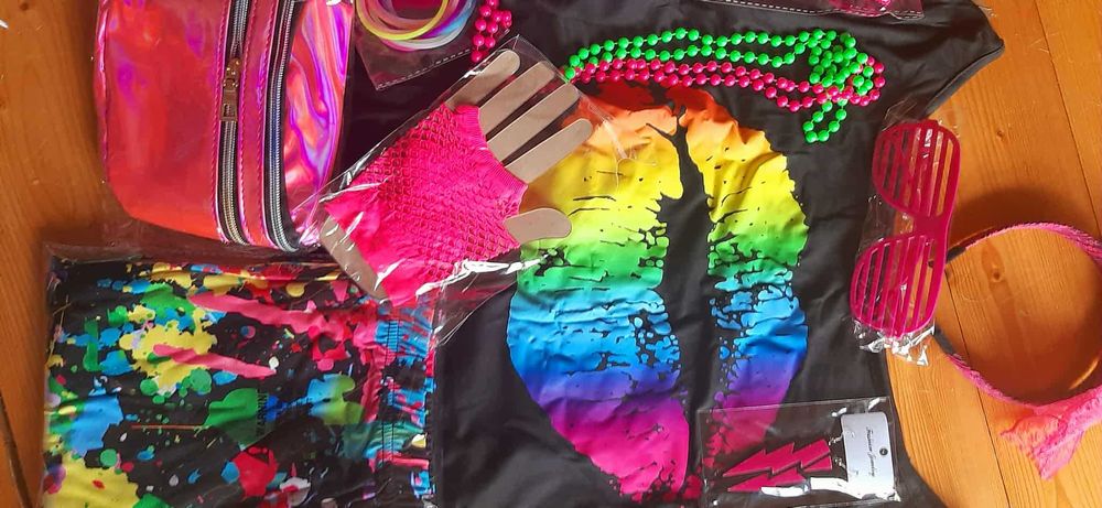 Strój Królowa DISCO lata 80-te strój  S M L XL XXL 38