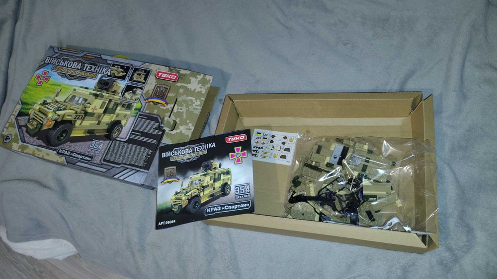 Конструктор ТЕКО краще "спартан"