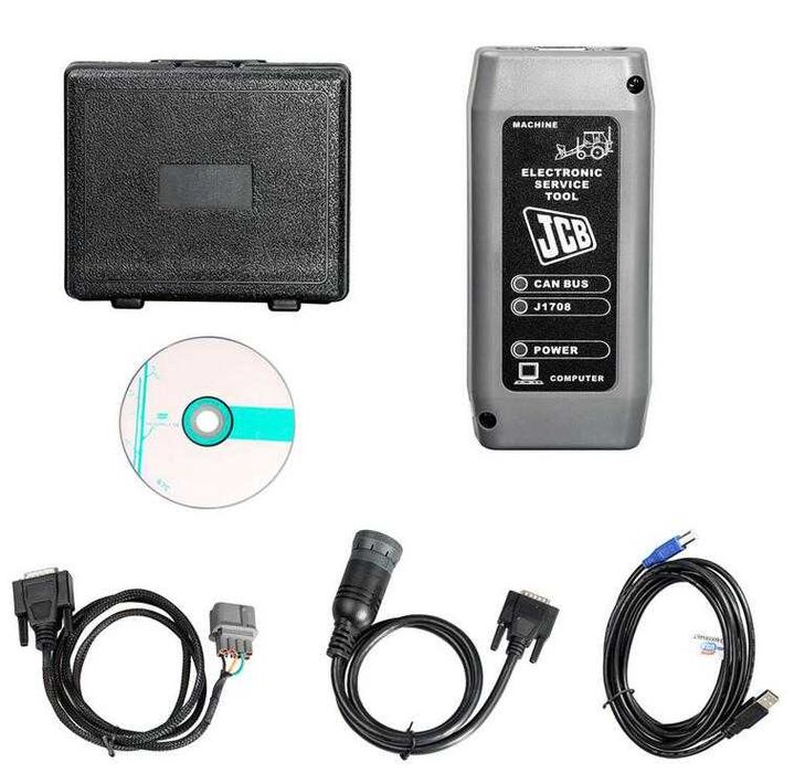 JCB Interfejs diagnostyczny + Laptop GOTOWY ZESTAW do Maszyn