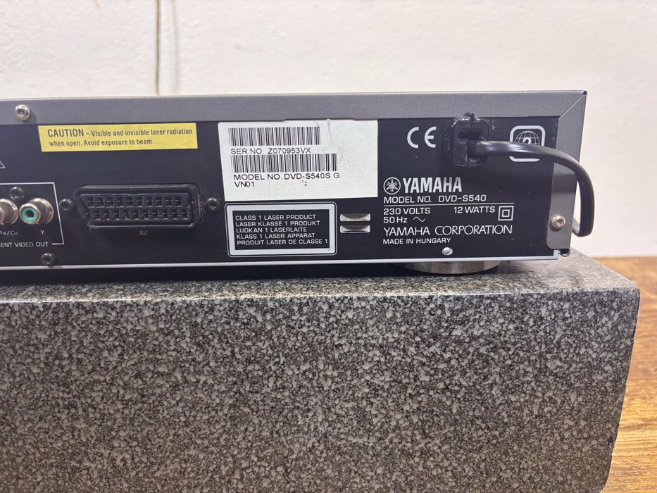 Odtwarzacz DVD Yamaha DVD S 540