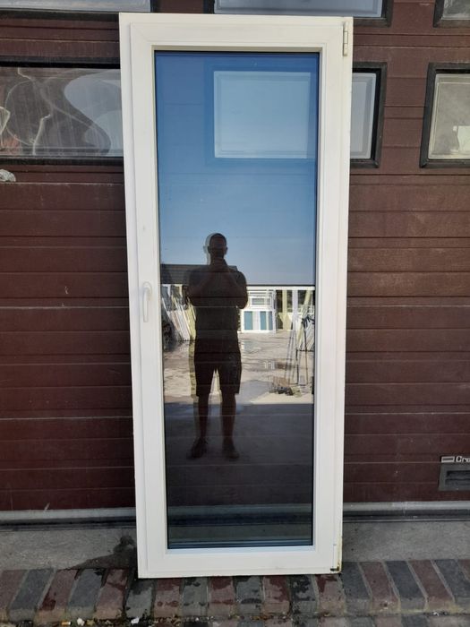 Drzwi okna balkonowe 83x215 plastikowe okno DOWÓZ CAŁY KRAJ