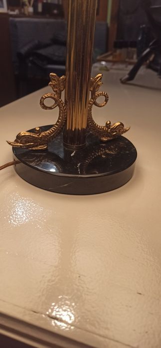 Candeeiro vintage em latão