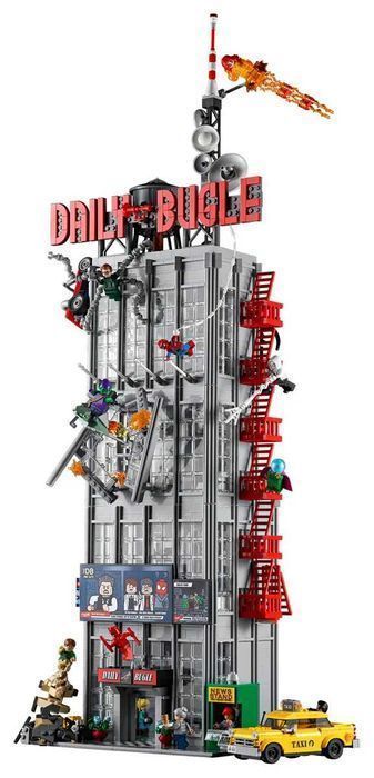 ‼️В КОРОБЦІ‼️Конструктор Marvel Spider-Man Daily Bugle, 3772 деталей