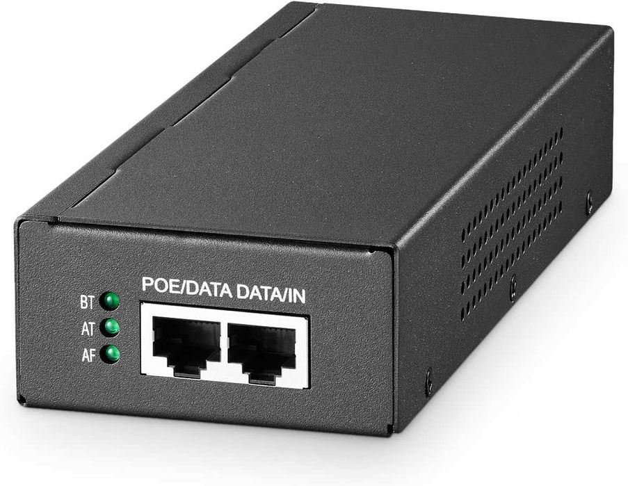 YuLinca 10G PoE Injector 802.3af/at/bt Power Over Ethernet adapter PoE