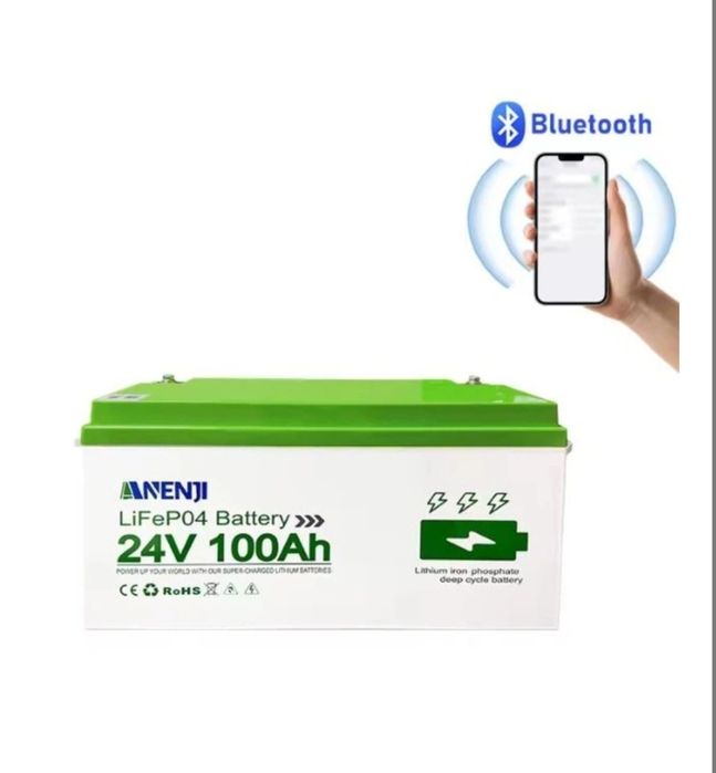 Акумулятор Powland 24v 100Ah LifePO4 BMS