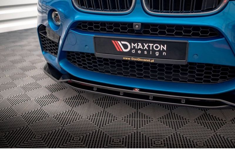 SPOILER / LIP DIANTEIRO V2 PARA BMW X5 M F85 2014-2018 / X6 M F86 2014-2018