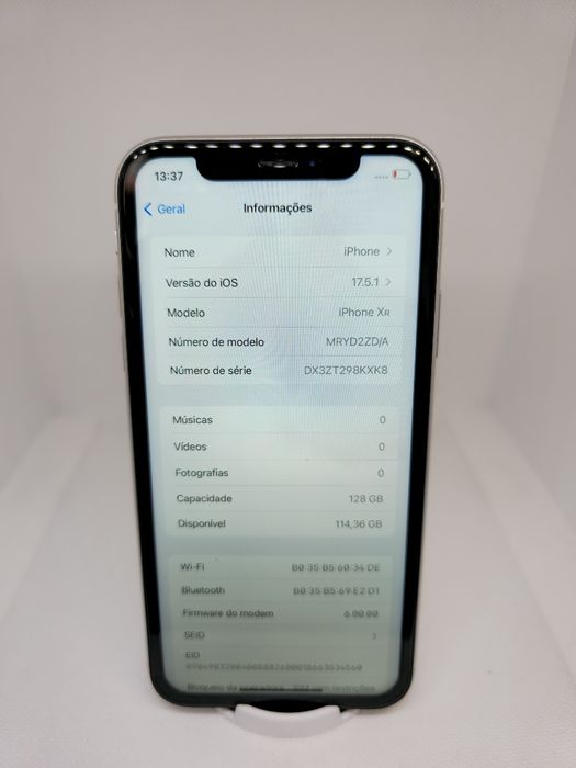 Iphone XR 128GB Branco - Preço Fixo