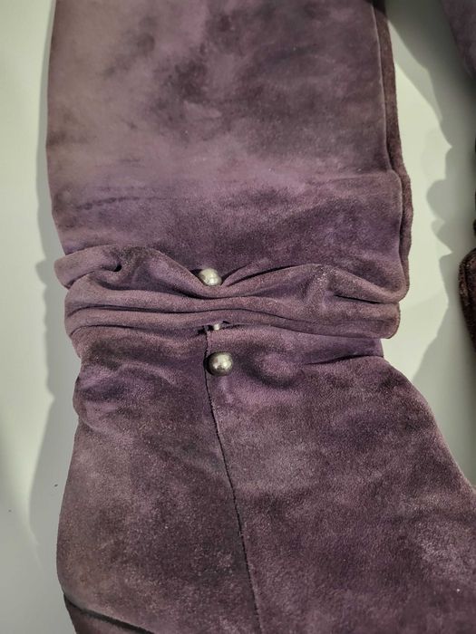 Botas Altas Roxas