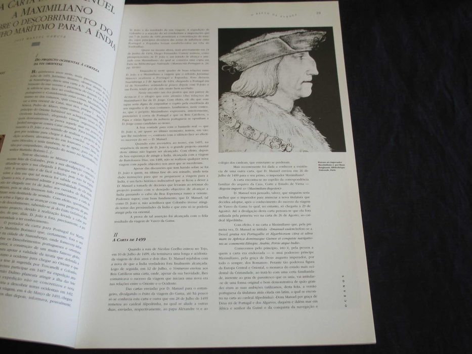 Livro Revista Oceanos nº 16 O Repto da Europa