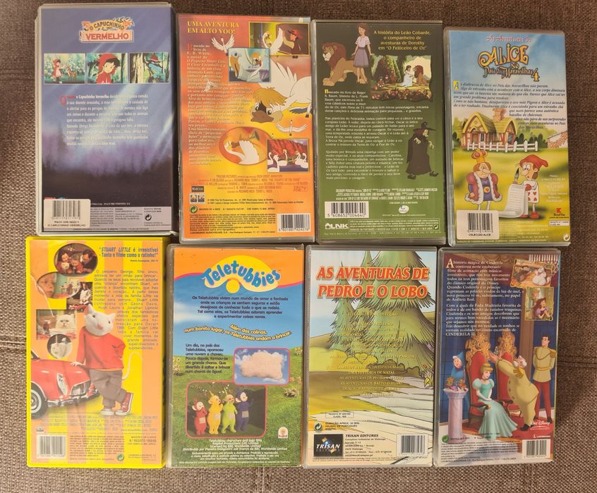 Cassetes VHS, como nivas