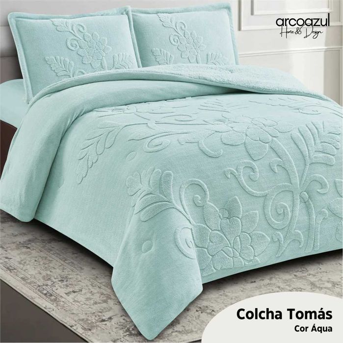 Colcha de Inverno - Modelo Tomás - Medida Casal 240x260cm By Arcoazul