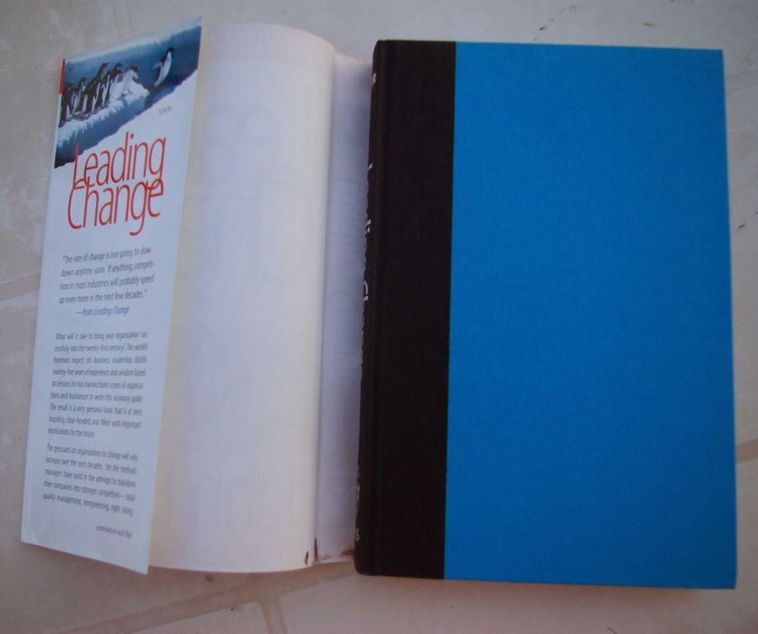Leading Change. John P. Kotter. Harvard Business School Press, 1996