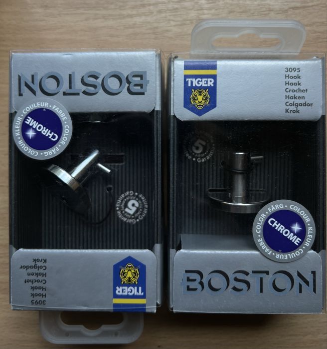 Haczyk Boston chrom Tiger - 2 szt