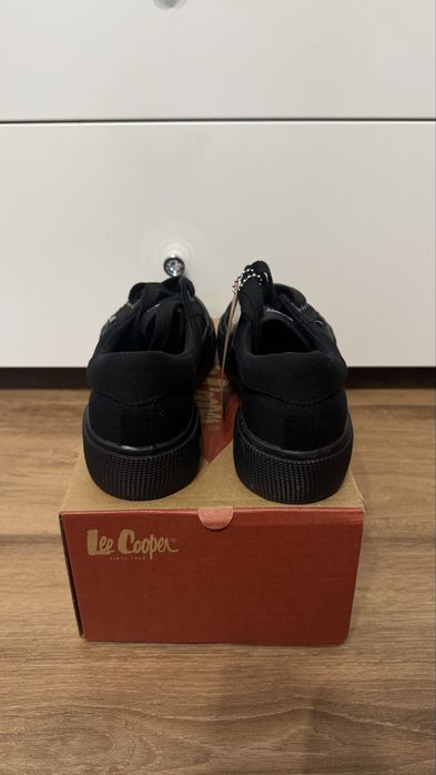Lee Cooper trampki damskie czarne roz. 38 - 24 cm
