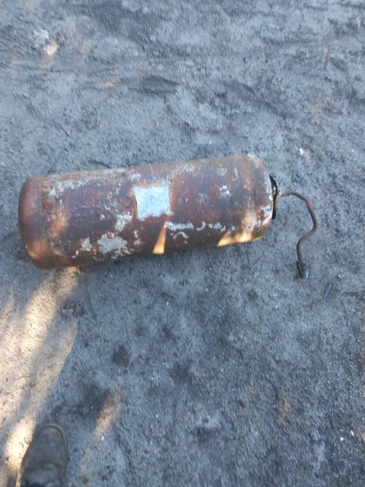 Zbiornik powietrza przyczepy rolniczej