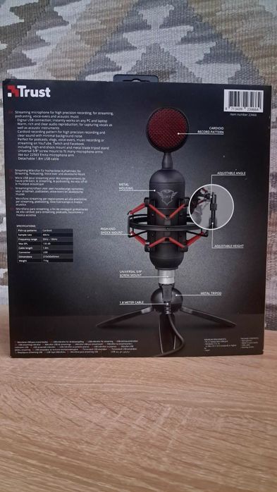 Мікрофон TRUST GXT 244 Buzz USB Streaming Microphone