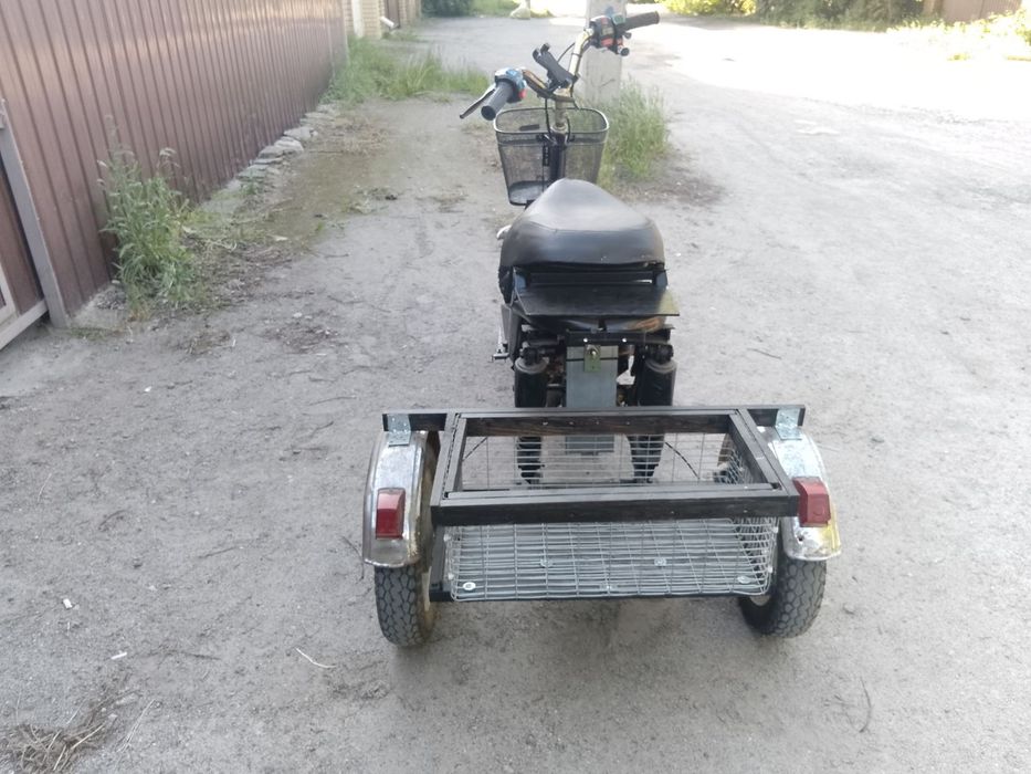 Продам самодельный электротрицикл