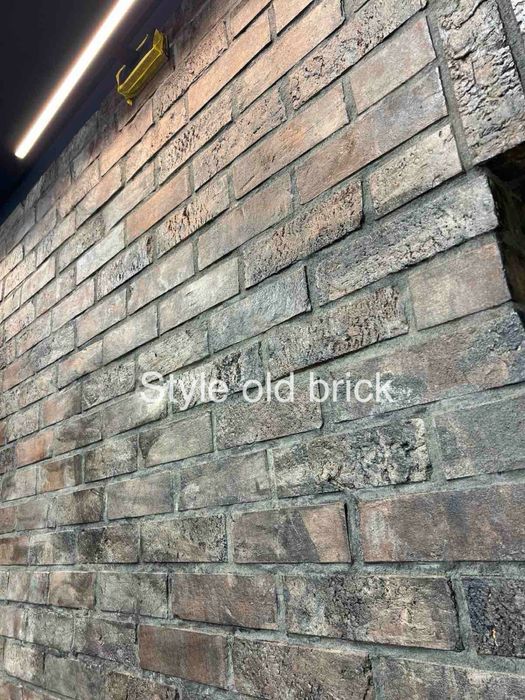 Плитка старинный кирпич ровний край
