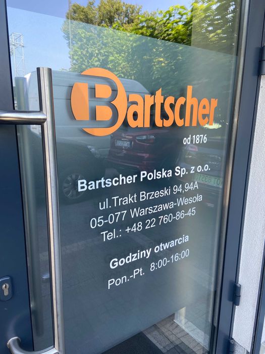 Folia szroniona/mrożona/mleczna na wymiar + montaż Warszawa i okolice