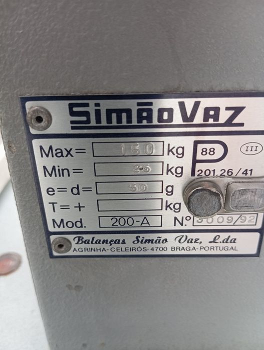 Balança antiga Simão Vaz