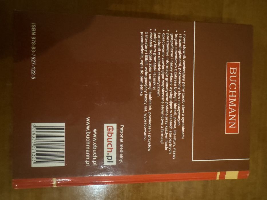 Słownik łaciński 3 w 1 Buchmann