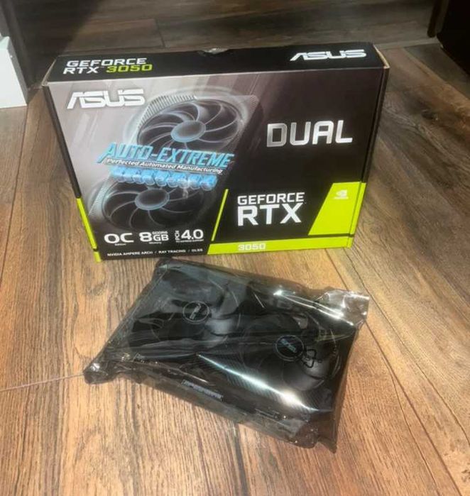 JAK NOWA! ASUS RTX 3050 8GB | Używana tylko 1 MIESIĄC!