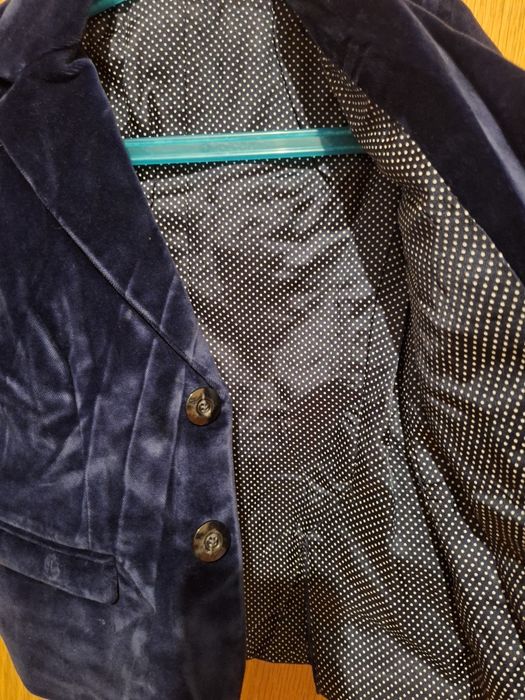 Casaco veludo menino 4 anos