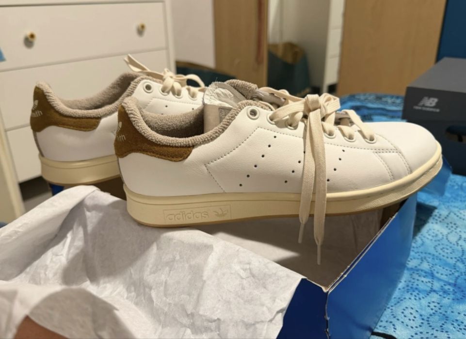 Adidas Stan Smith ID2031 Creme/Castanho – 40 ⅔