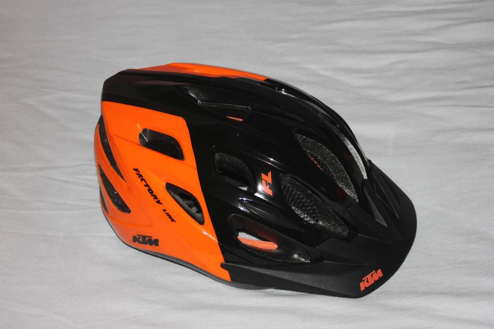KTM FACTORY YOUTH  kask rowerowy 51-56cm /260g/