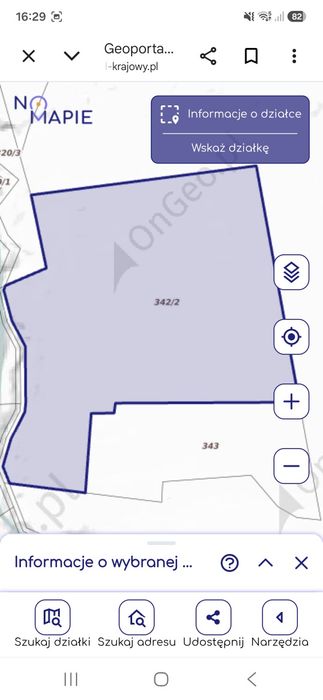 Działka rolna- Zasań - Widok 5