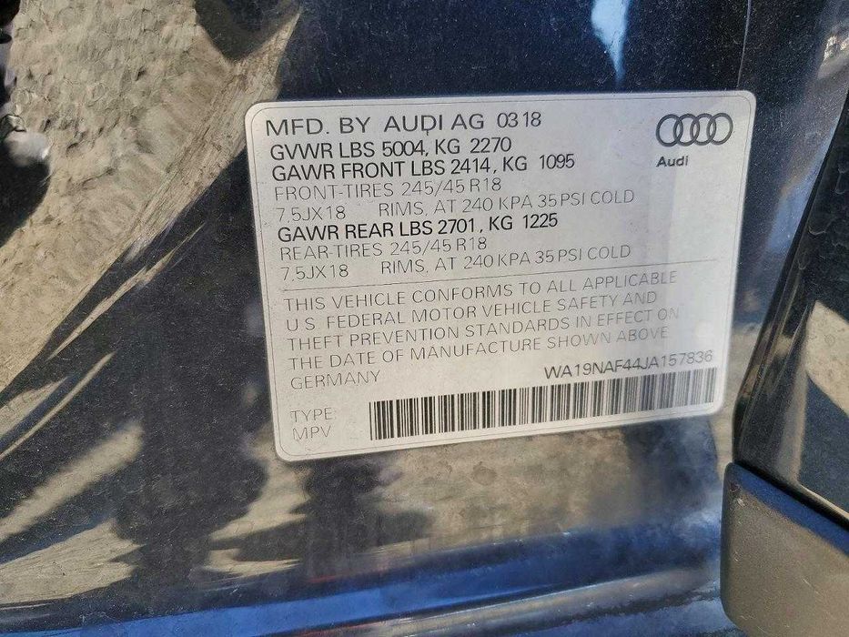 Audi A4 Allroad Prestige 2018