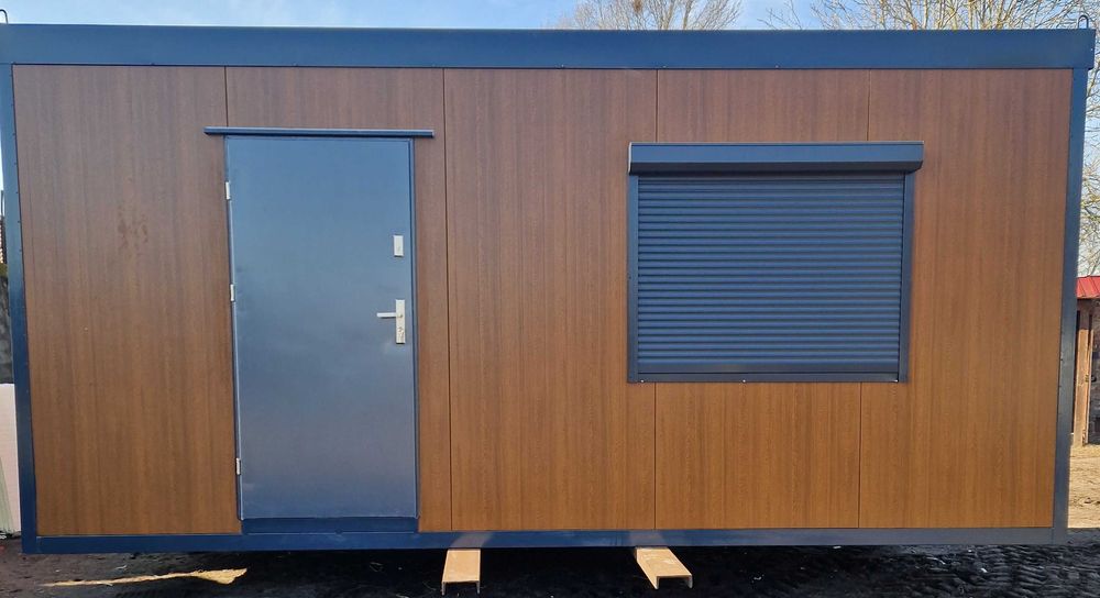 Kontener biurowy socjalny mieszkalny sanitarny domek na działkę