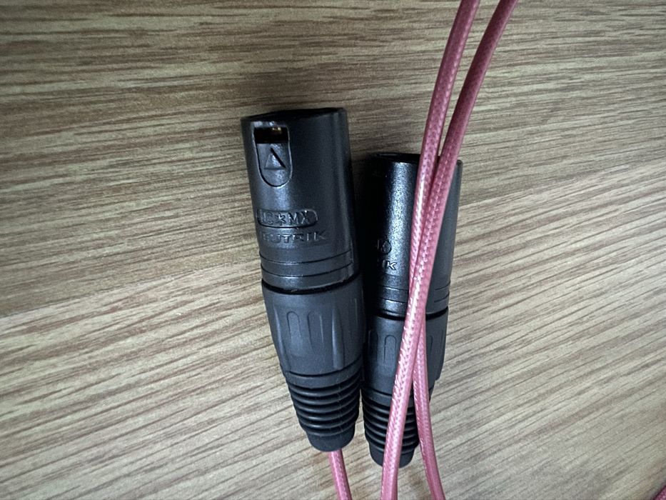 2x Van den Hul “The Orchid” rca-rca e xlr-xlr