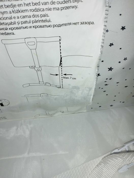 Łóżeczko dostawne, przenośne Kinderkraft Neste Up, szare