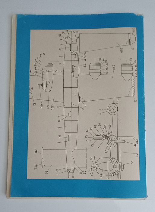 Mały Modelarz 11-12/1988 – Ciężki Samolot Bombowy B-24. Liberator