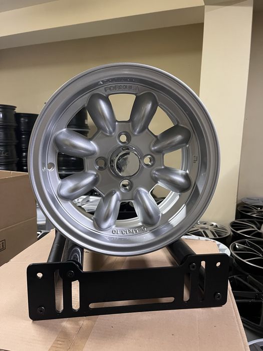 Jantes 13” 4x100 Novas Estilo Minilite Silver