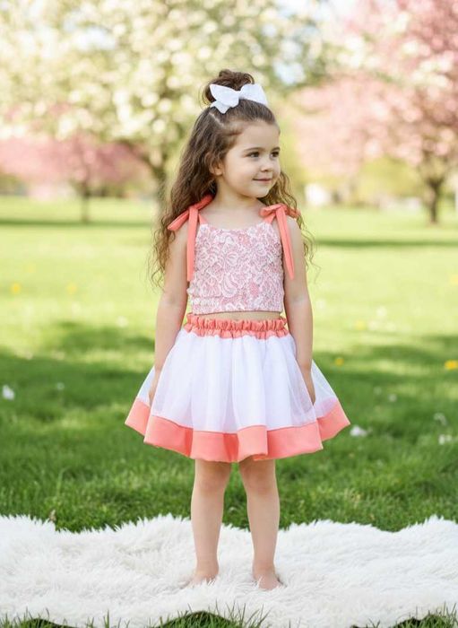 Uroczy zestaw dla dziewczynki