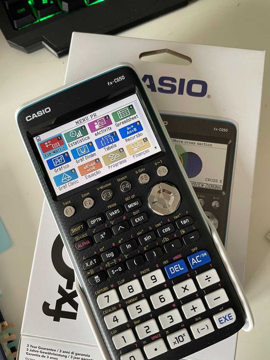 Calculadora Gráfica CASIO FX-CG50 com GARANTIA