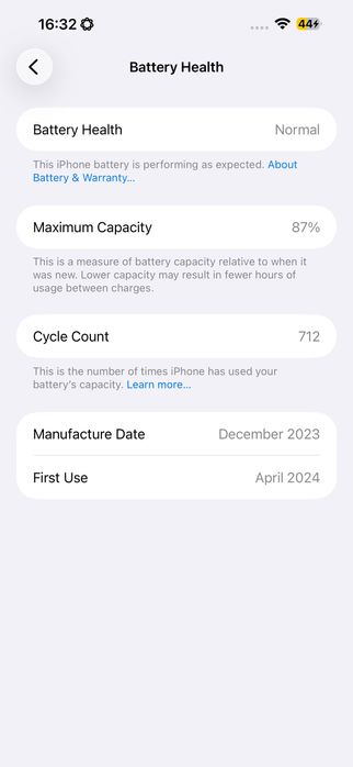 Apple iPhone 15 Pro Max 256gb Blue Titanium - Usado