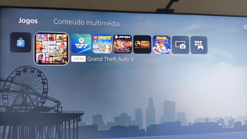 Ps5 desbloqueada (jailbreak) com FC27 + varios jogos