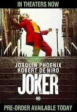 JOKER (2019) film DVD - Joaquin Phoenix