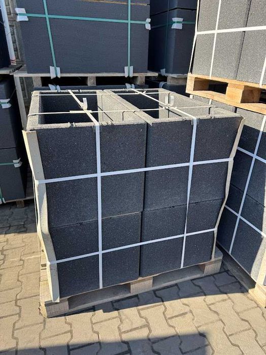 Donica betonowa ogrodowa ZEN 50x100x50 cm grafit Styrobud