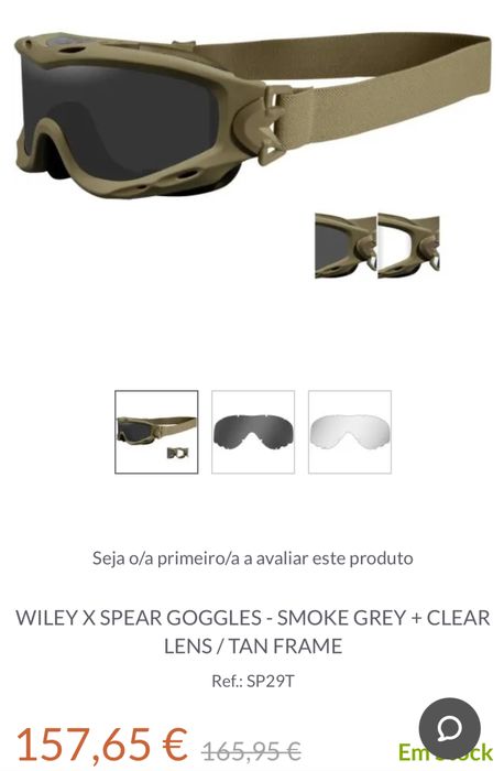Oculos airsoft Wiley X