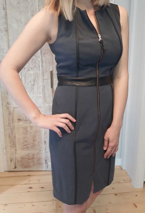 Elegancka sukienka, można karmić piersią, do biura